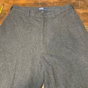 VTG POLO RALPH LAUREN GRAY WOOL PHILIP PANT